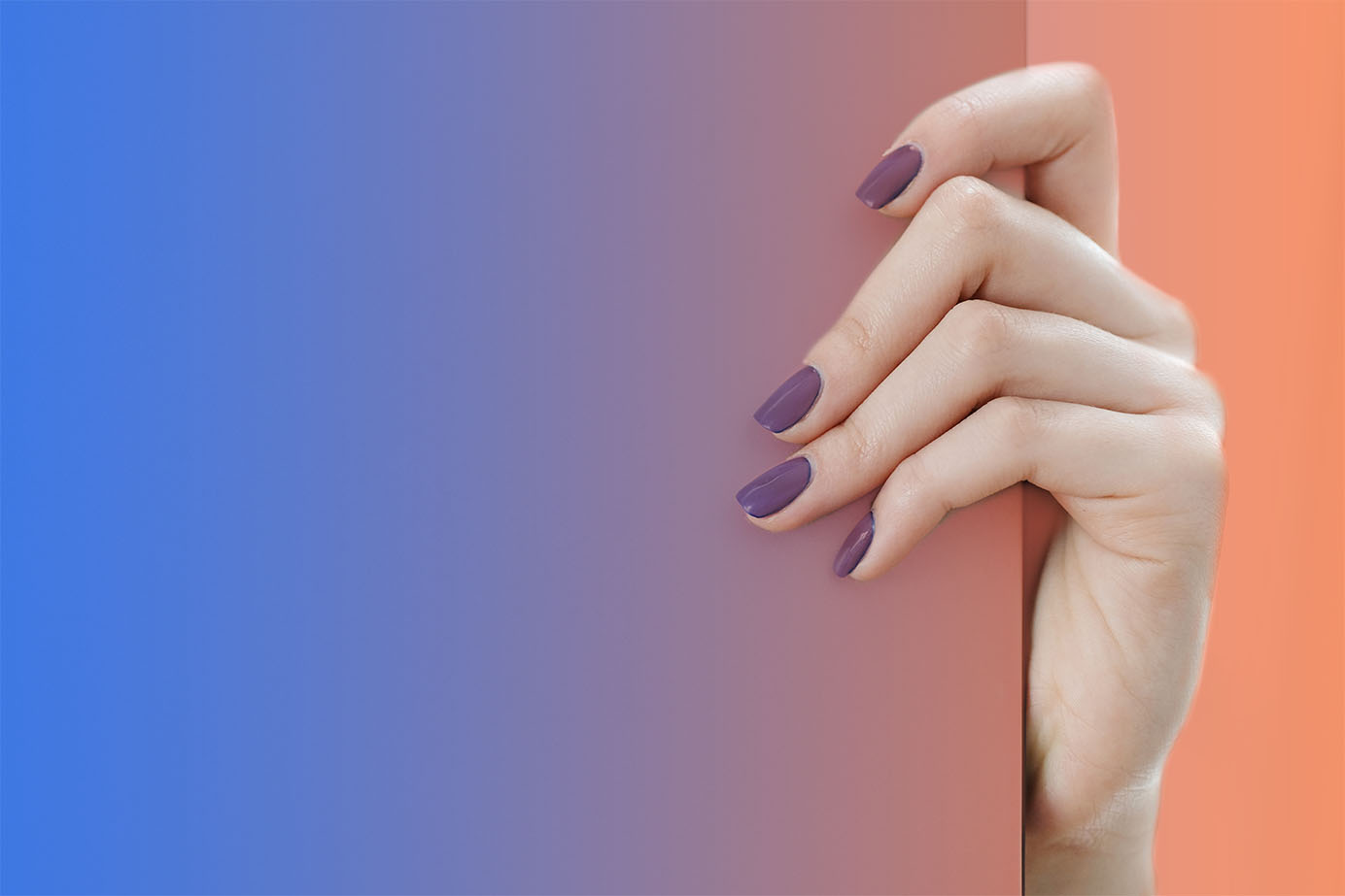 beautiful nails on book of terms of service